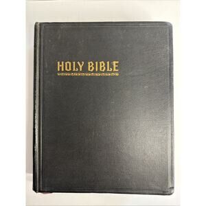 Holy Bible 1949 Hertel Blue Ribbon New Standard Reference Red Letter Edition
